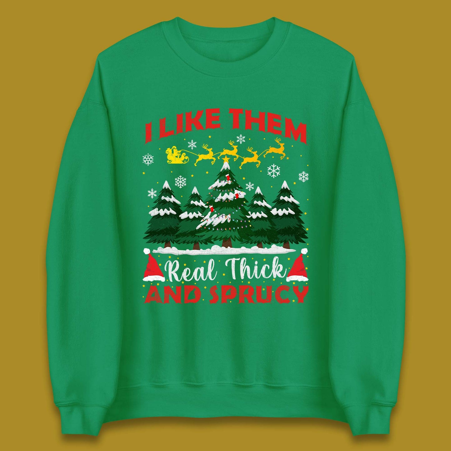 Sprucy Christmas Unisex Sweatshirt