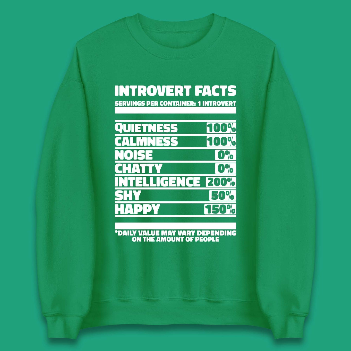 Introvert Facts Unisex Sweatshirt
