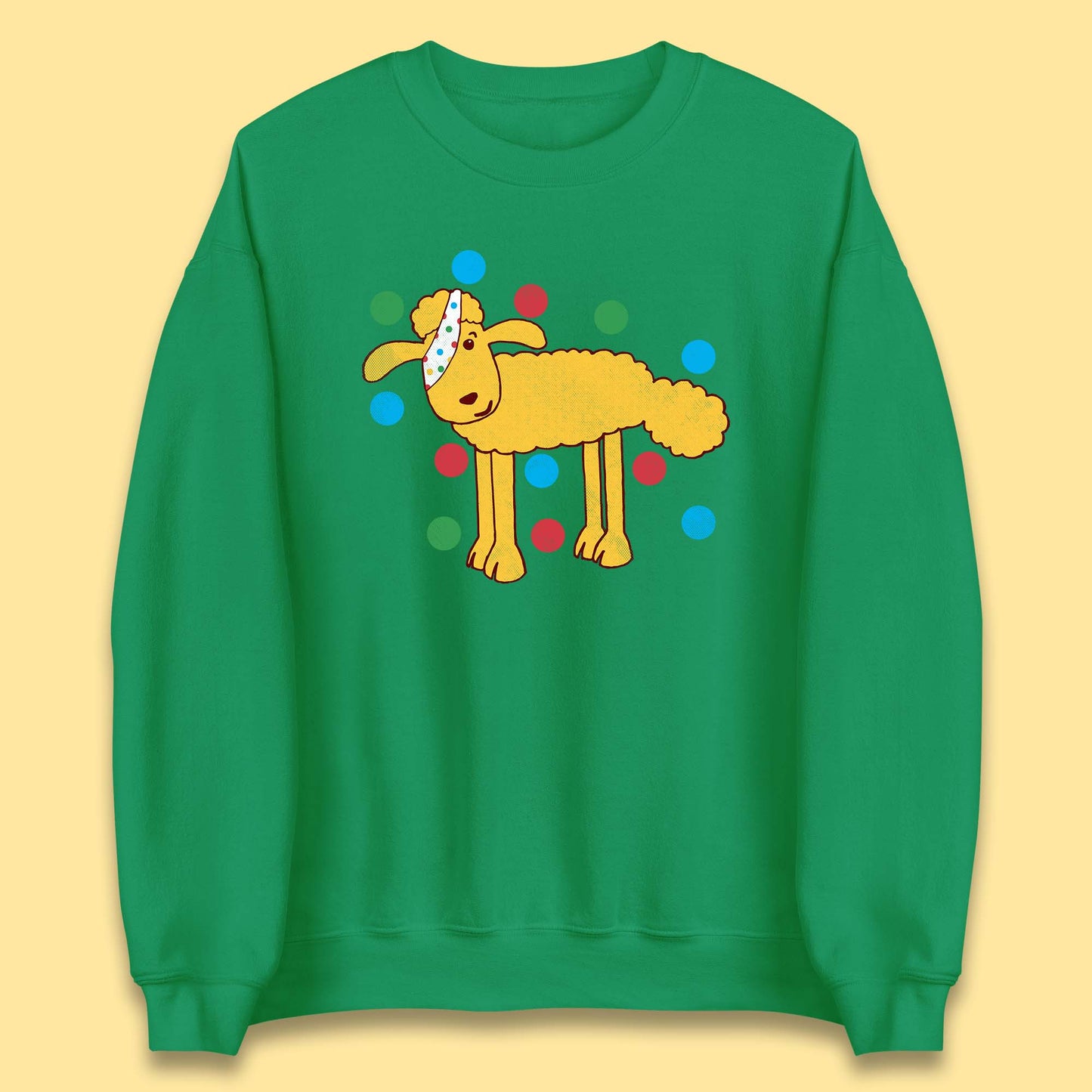 Spotty Pudsey Sheep Children In Need Dotty Spot Charity Raising Pudsey Sheep Unisex Sweatshirt