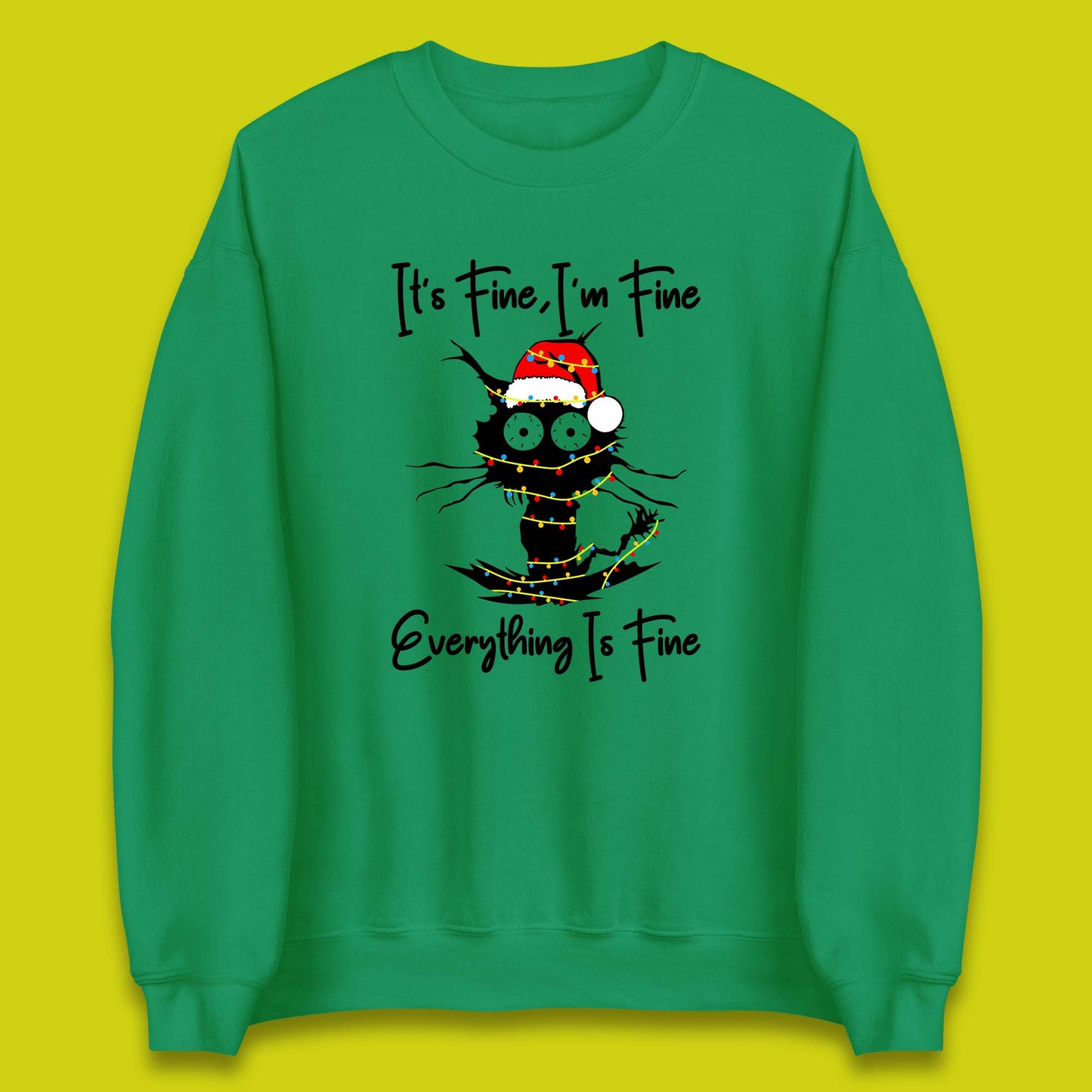 electrocuted cat sweatshirt