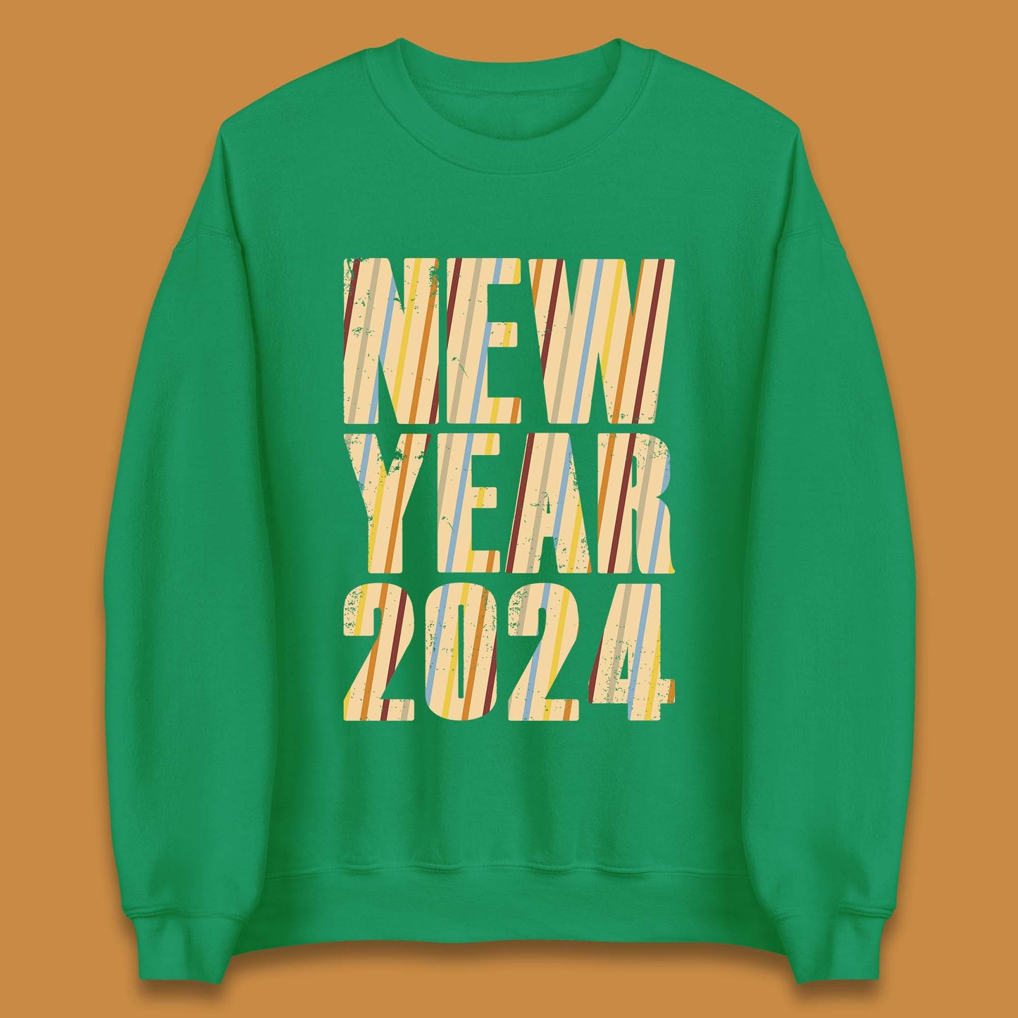 Retro Style New Year 2024 Unisex Sweatshirt