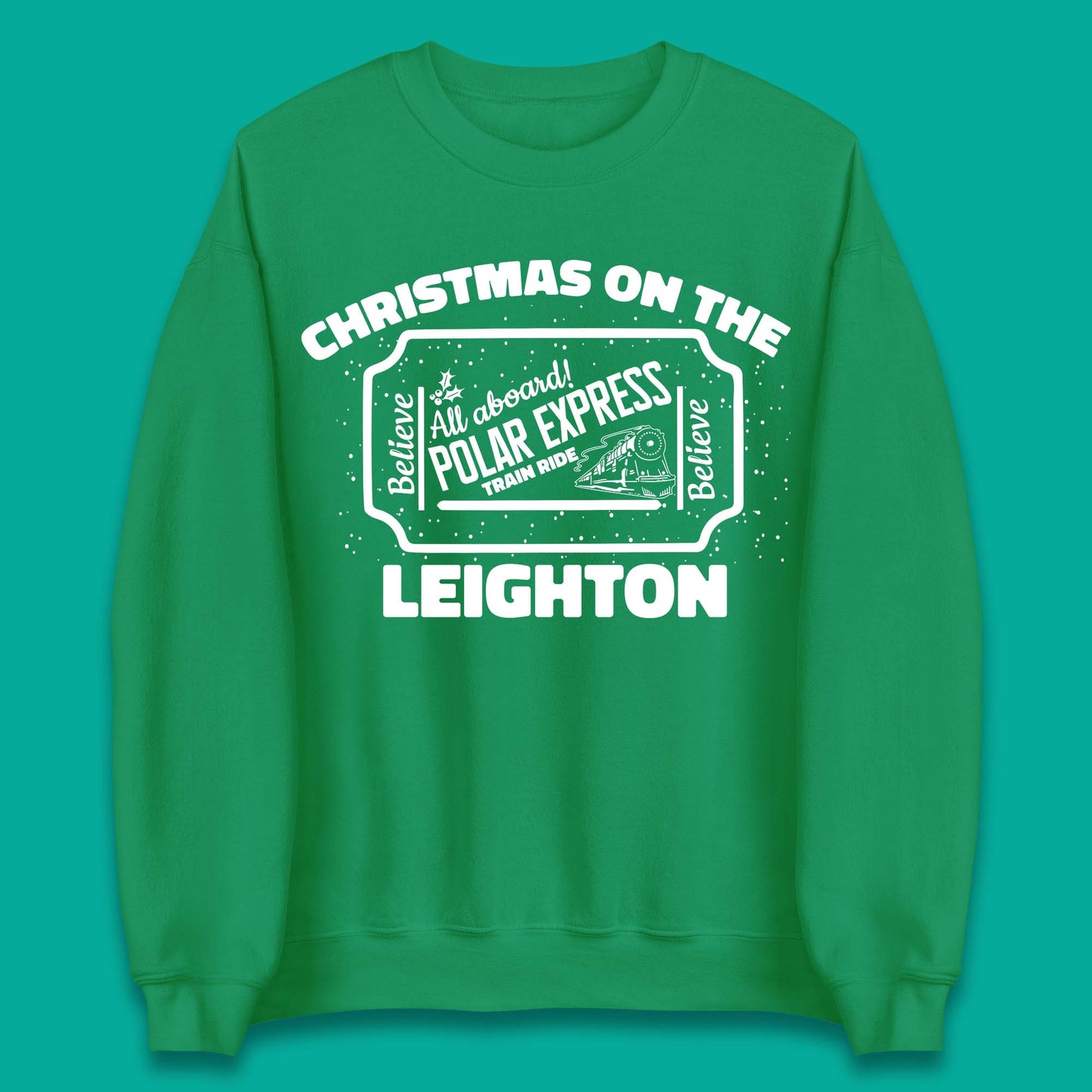 Polar Express Christmas Train Unisex Sweatshirt