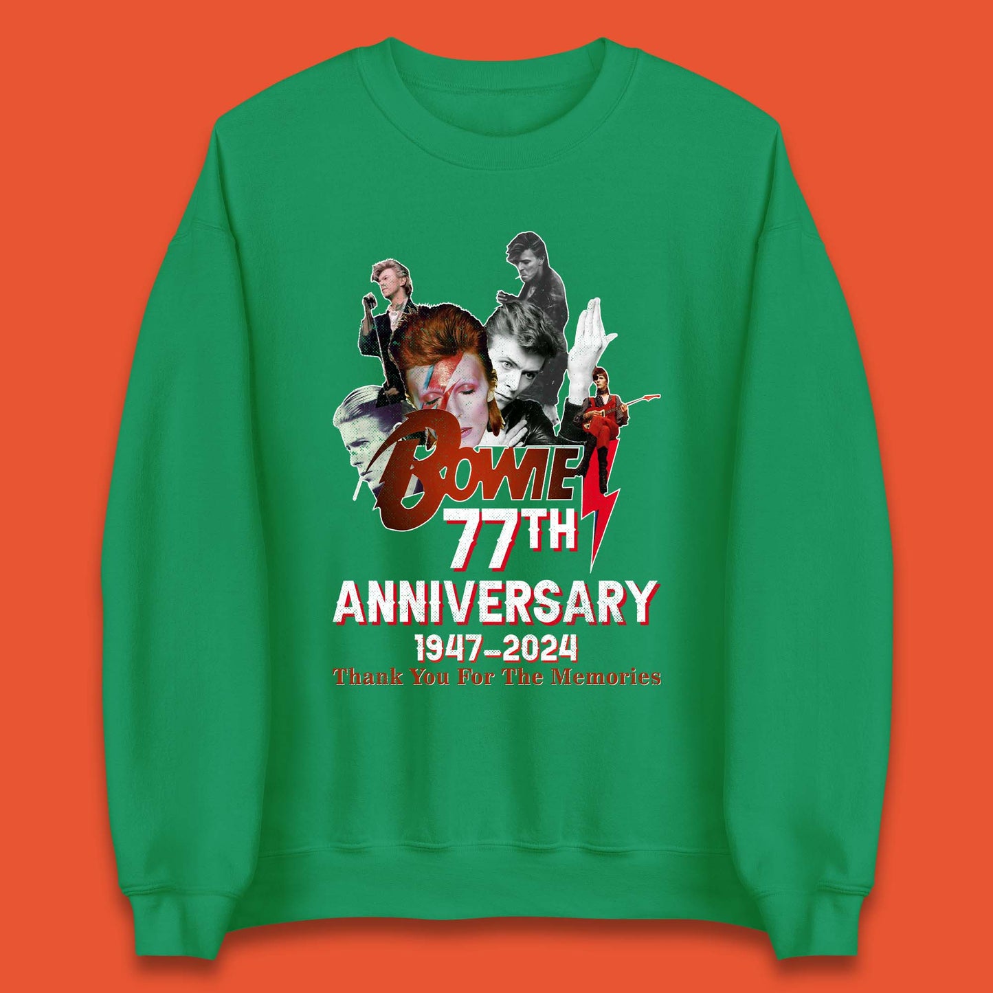 Bowie 77th Anniversary Unisex Sweatshirt