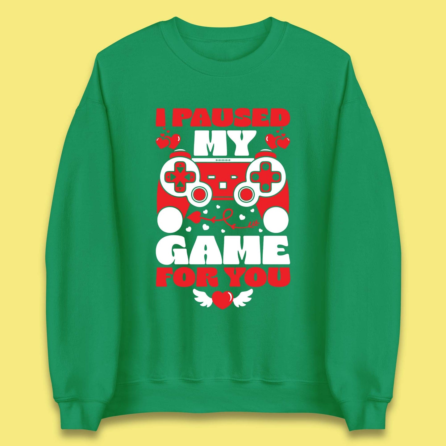 Valentine's Day Gamer Unisex Sweatshirt