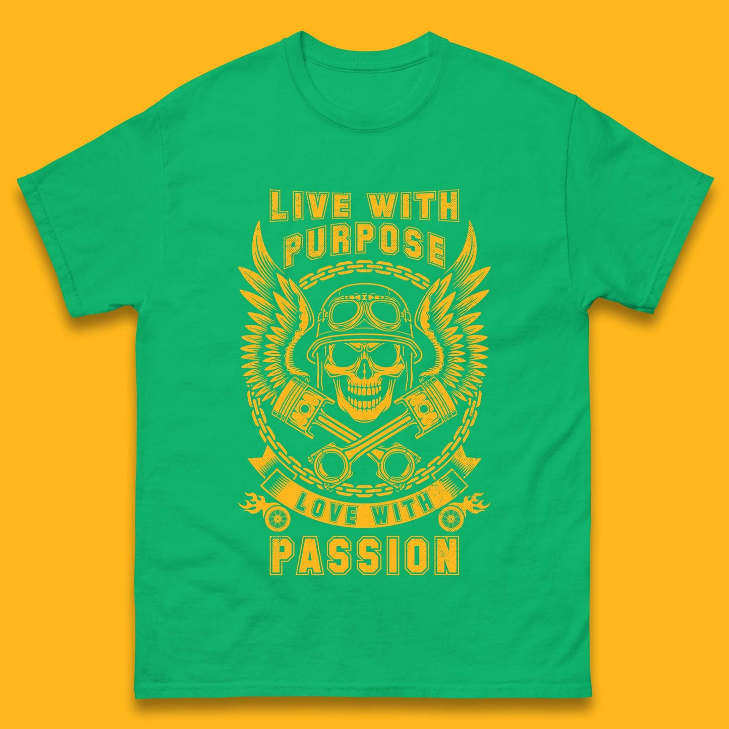 Live With Purpose Live With Passion Mens T-Shirt