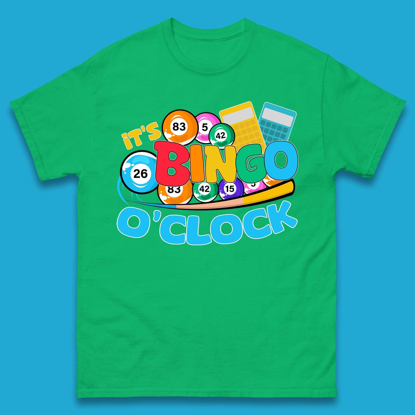 It's Bingo O'Clock Mens T-Shirt