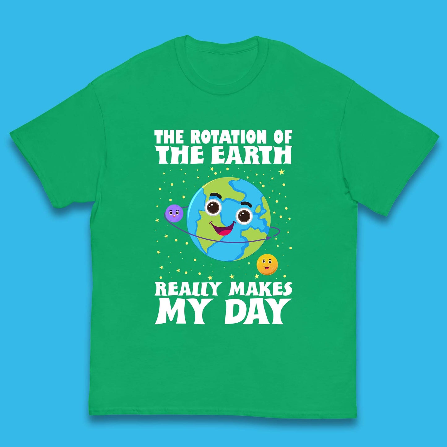 Rotation Of Earth Kids T-Shirt