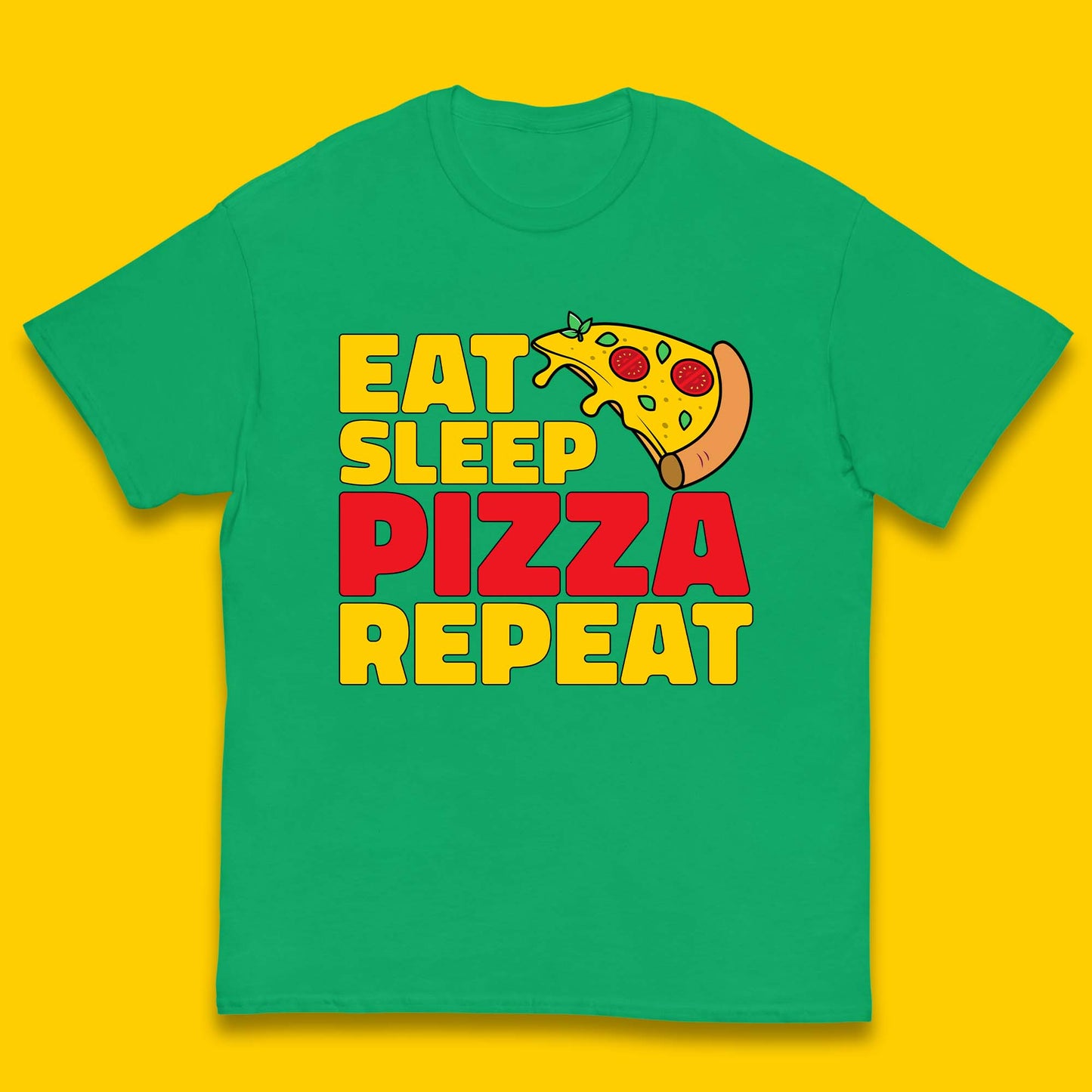 Eat Sleep Pizza Repeat Kids T-Shirt