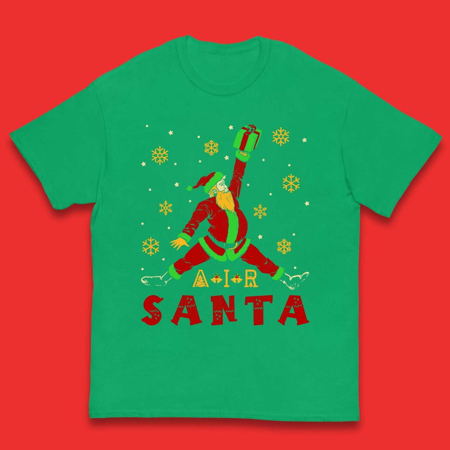 Air Santa Christmas Kids T-Shirt