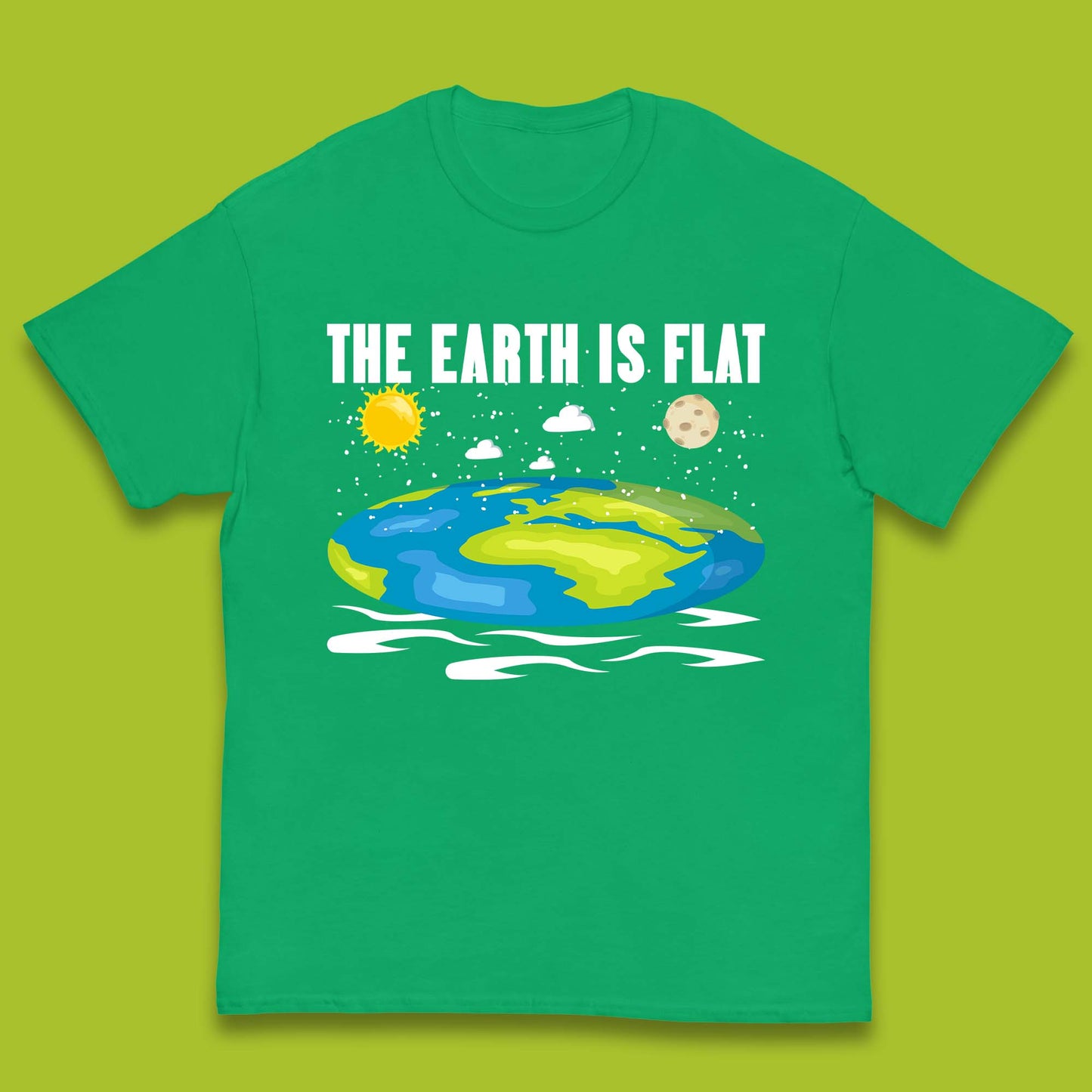 The Earth Is Flat Kids T-Shirt