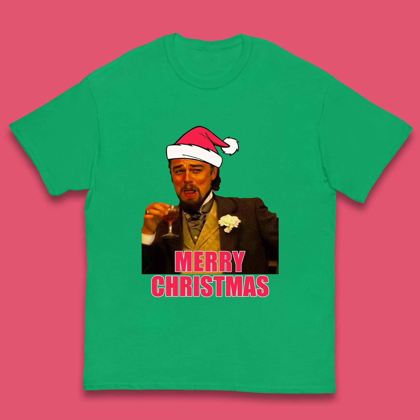 Leonardo DiCaprio Christmas Kids T-Shirt
