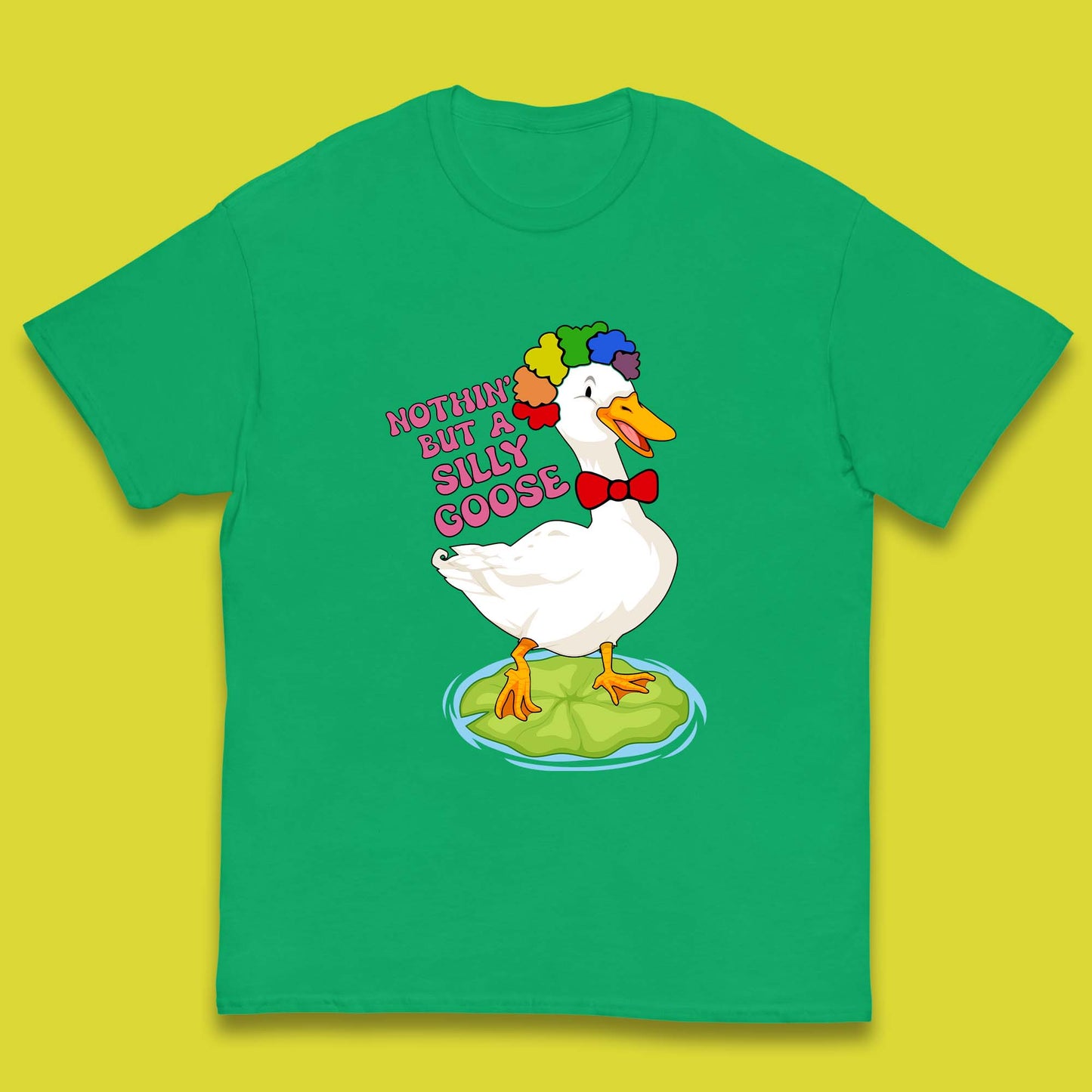 Nothin But A Silly Goose Kids T-Shirt