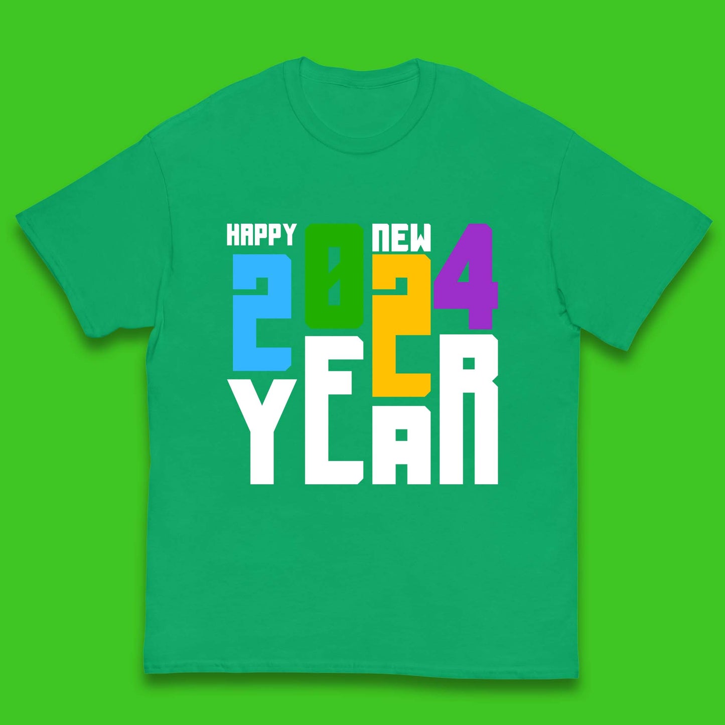 Happy New Year 2024 Kids T-Shirt