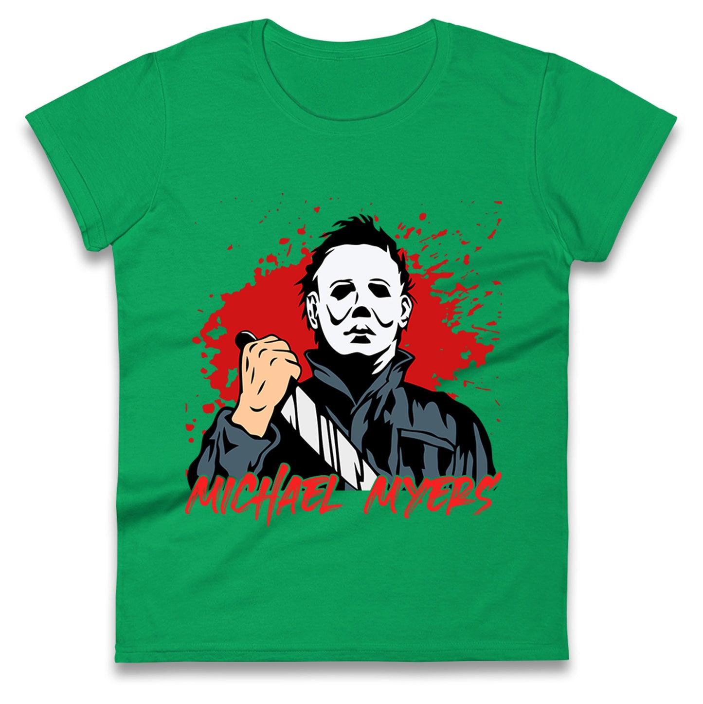 Michael Myers Horror Halloween Womens t shirt