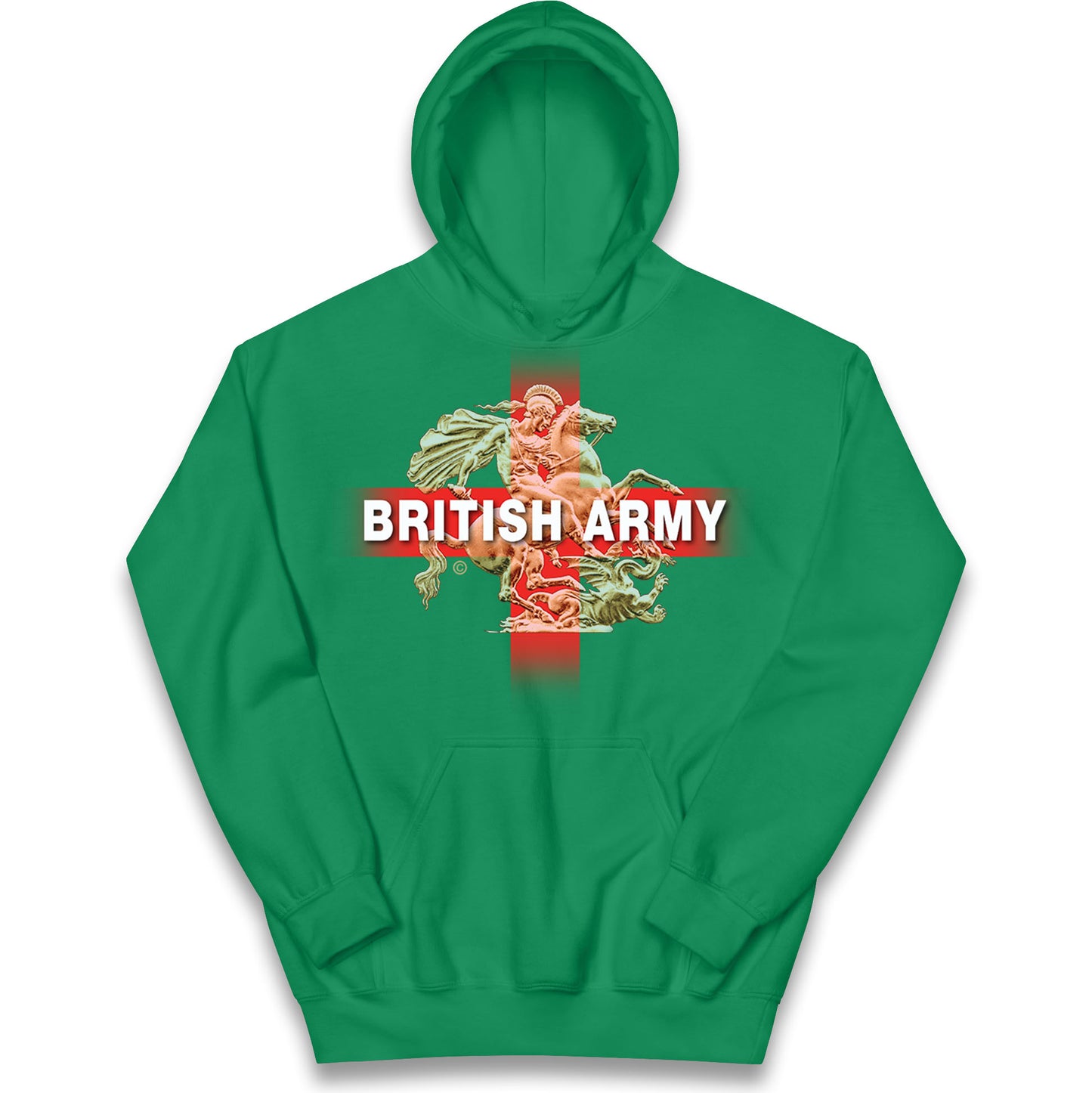 British Army St George & The Dragon Kids Hoodie