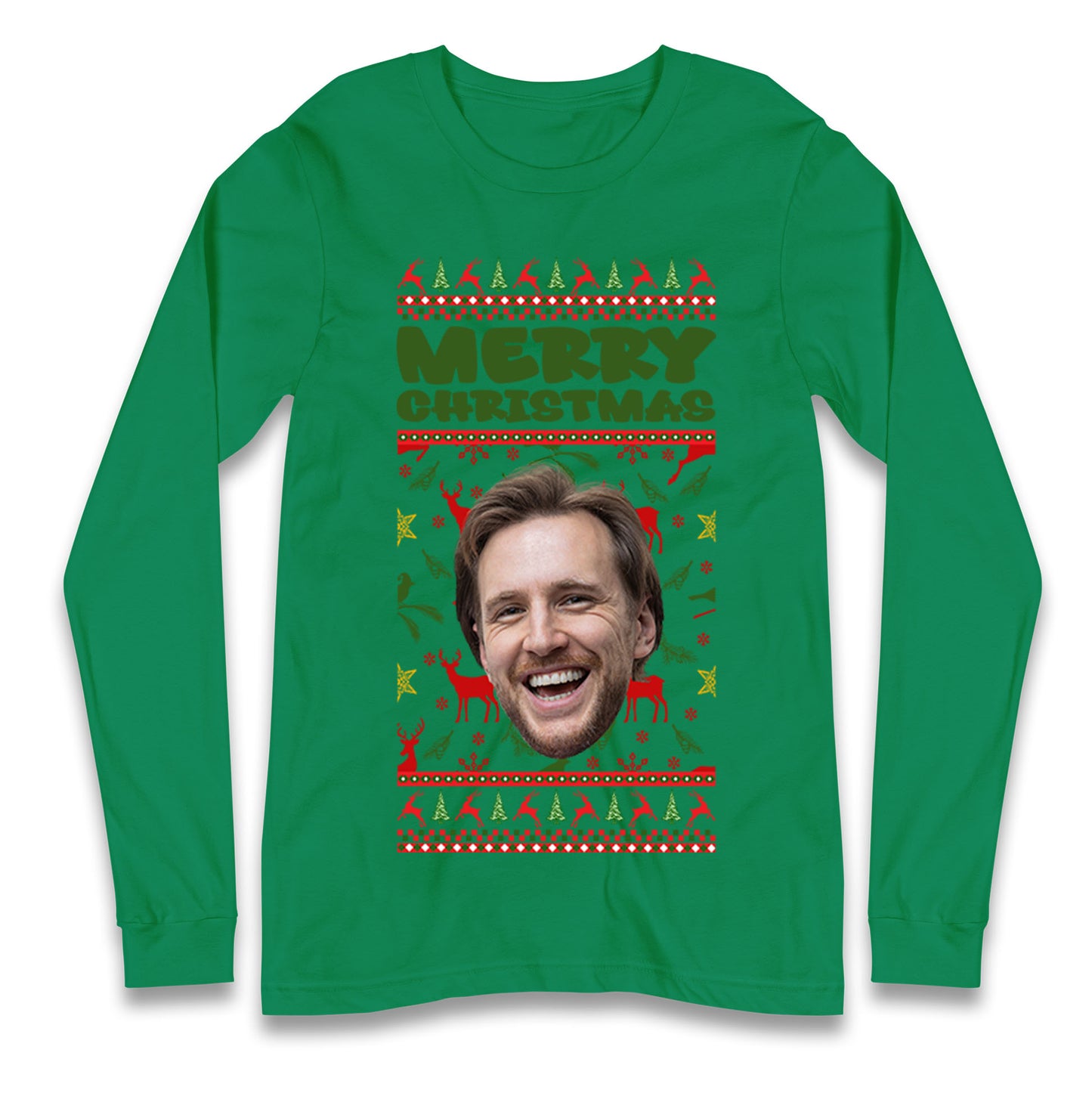 Personalise Merry Christmas T Shirt