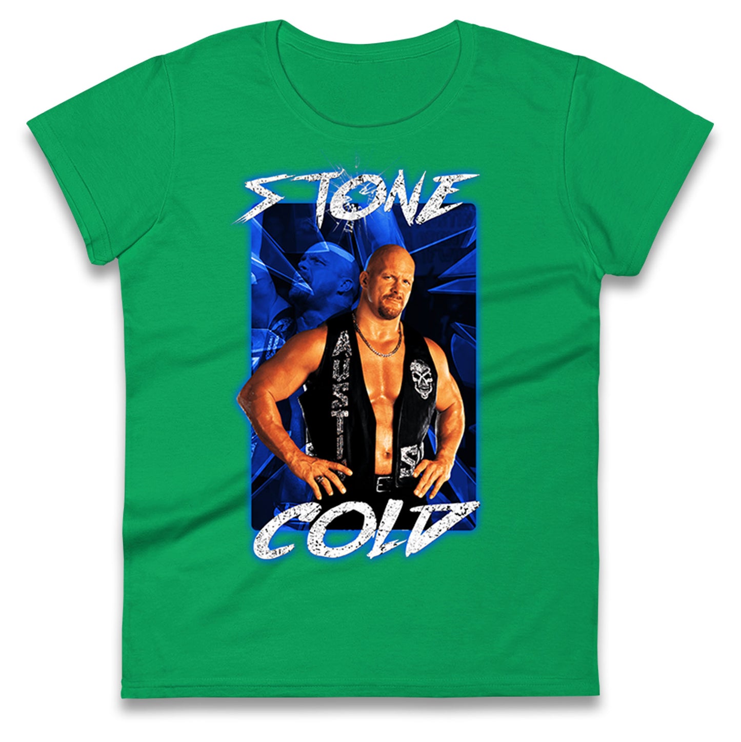 Stone Cold wwe Bootleg Womens T Shirt