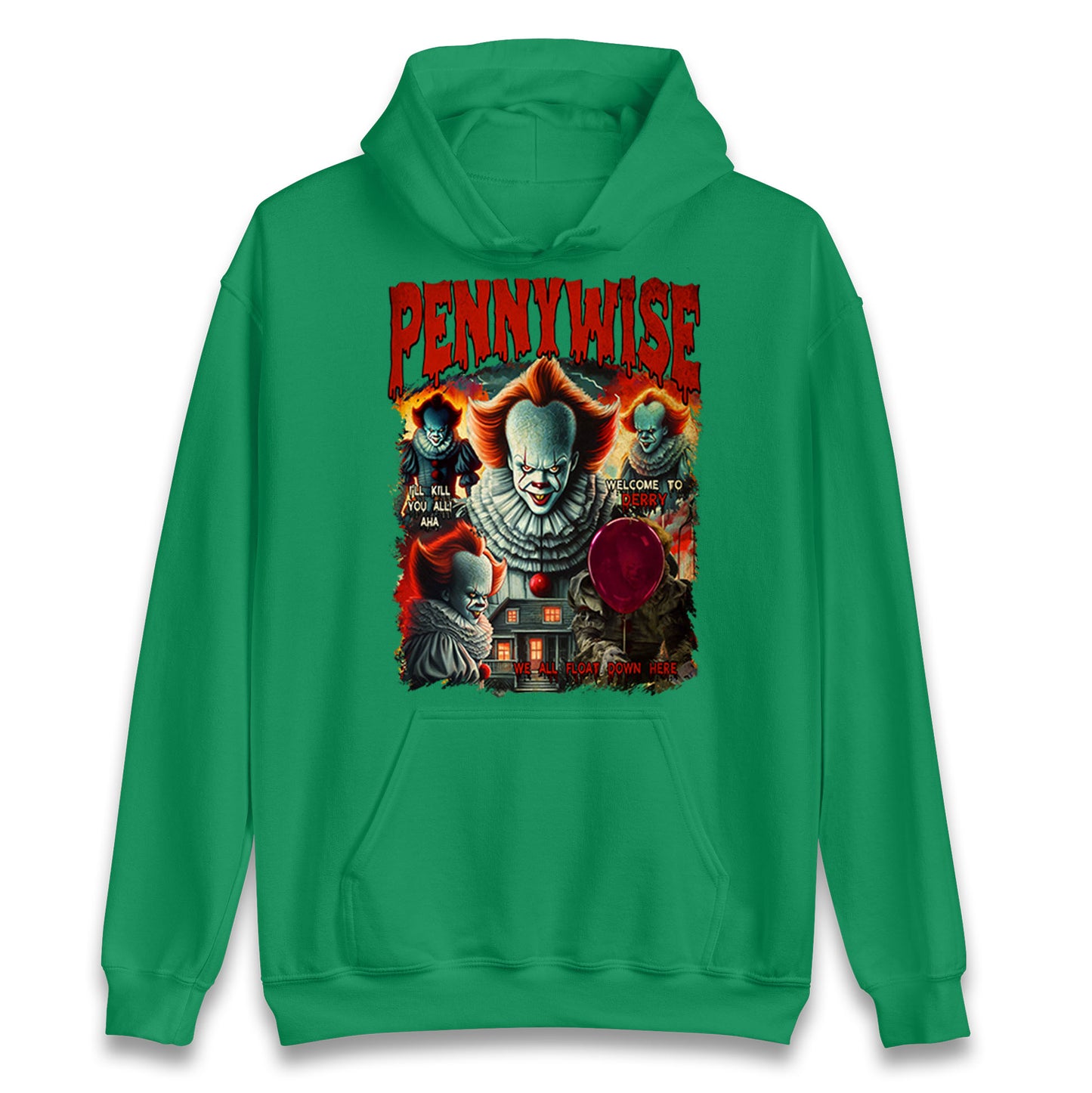 The Clown Pennywise Halloween Bootleg Unisex Hoodie