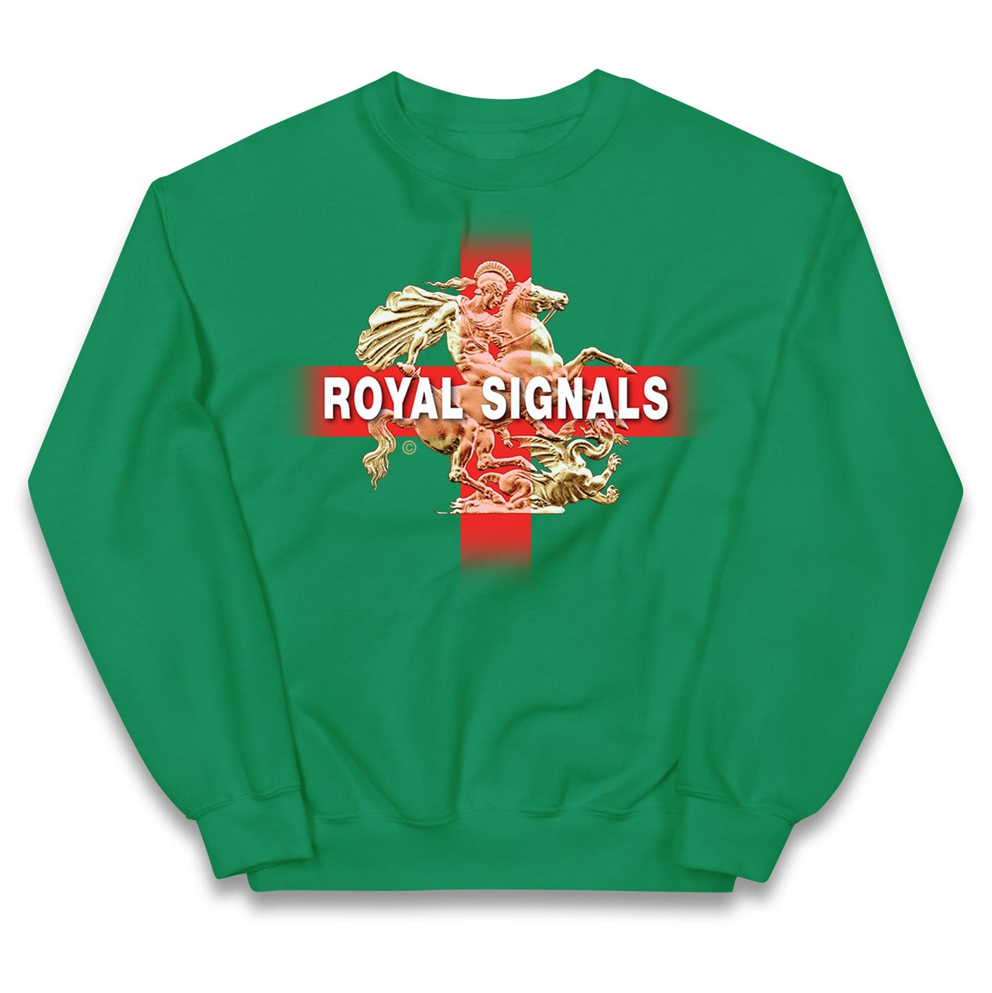 Royal Signals St George and The Dragon Kids Jumper