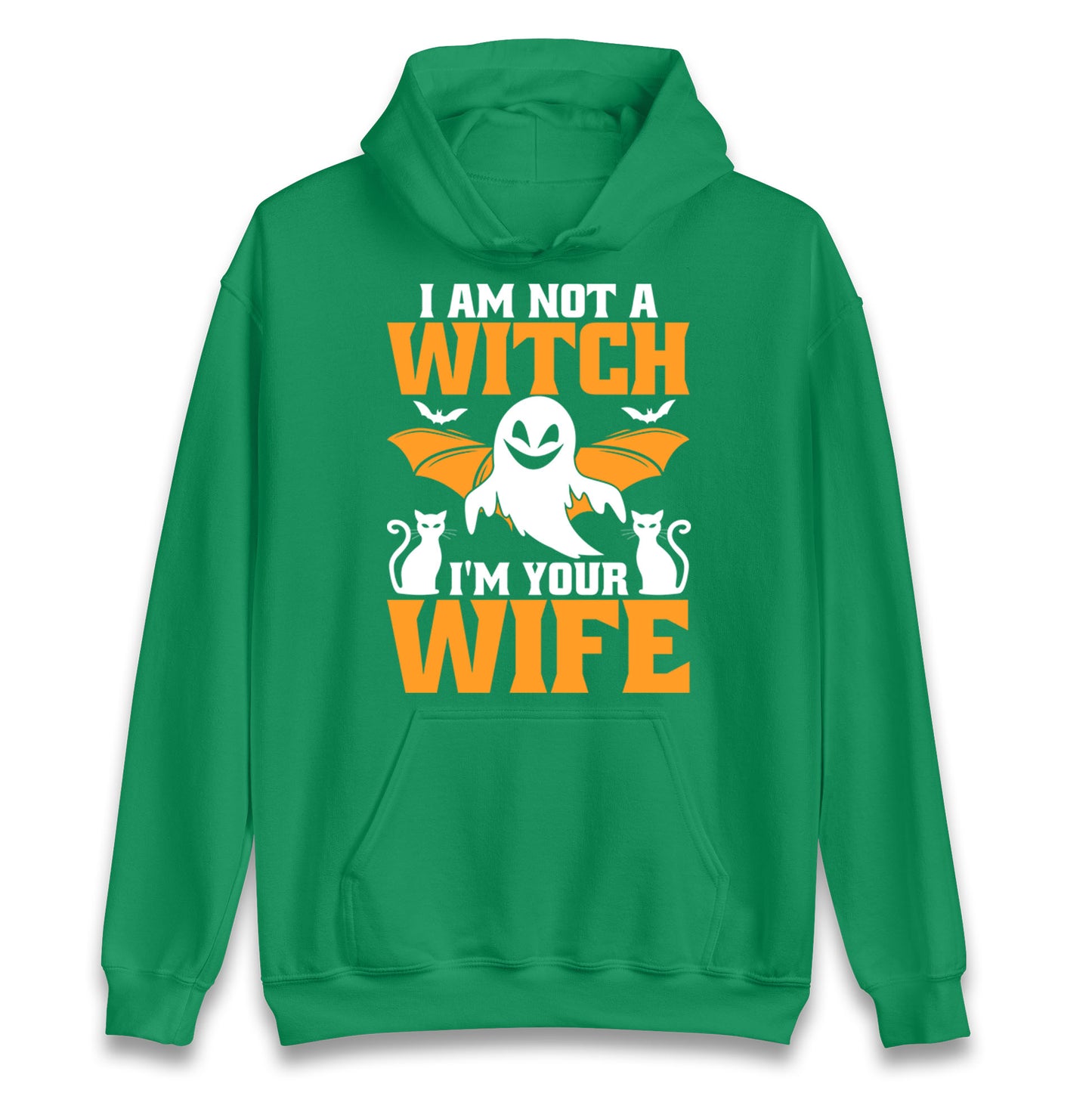 Im Not A Witch Im Your Wife Halloween Hoodie