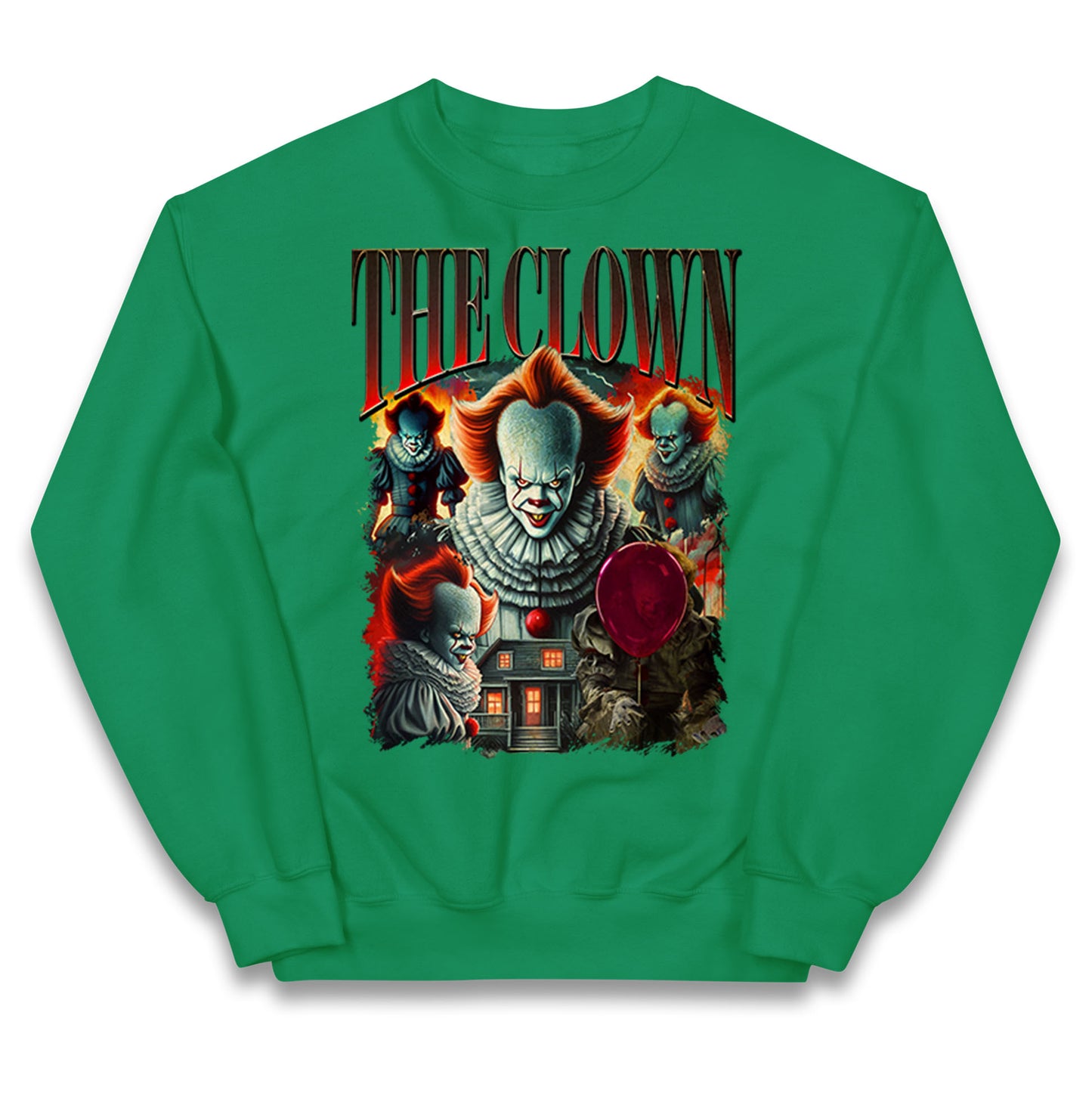 The Clown Halloween Bootleg Kids Jumper