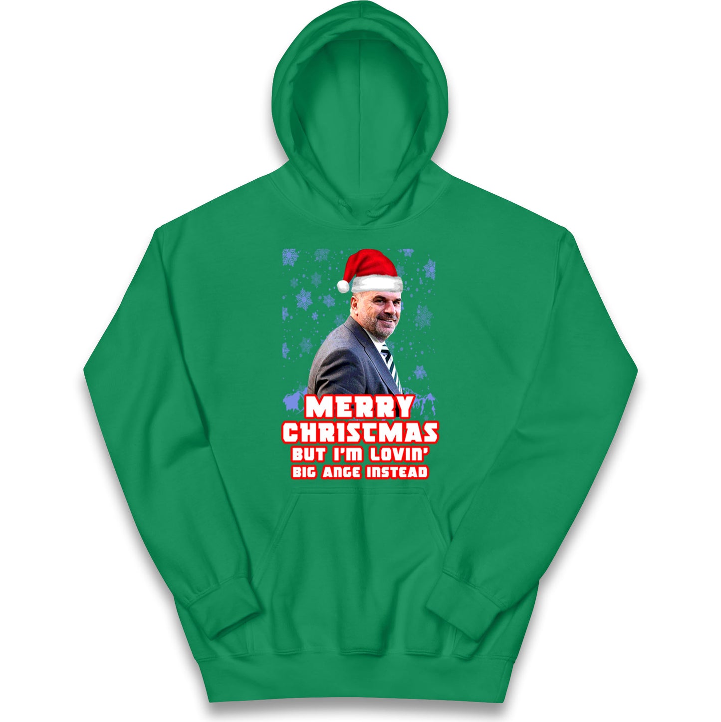 Merry christmas Ange Postecoglou Kids Hoodie