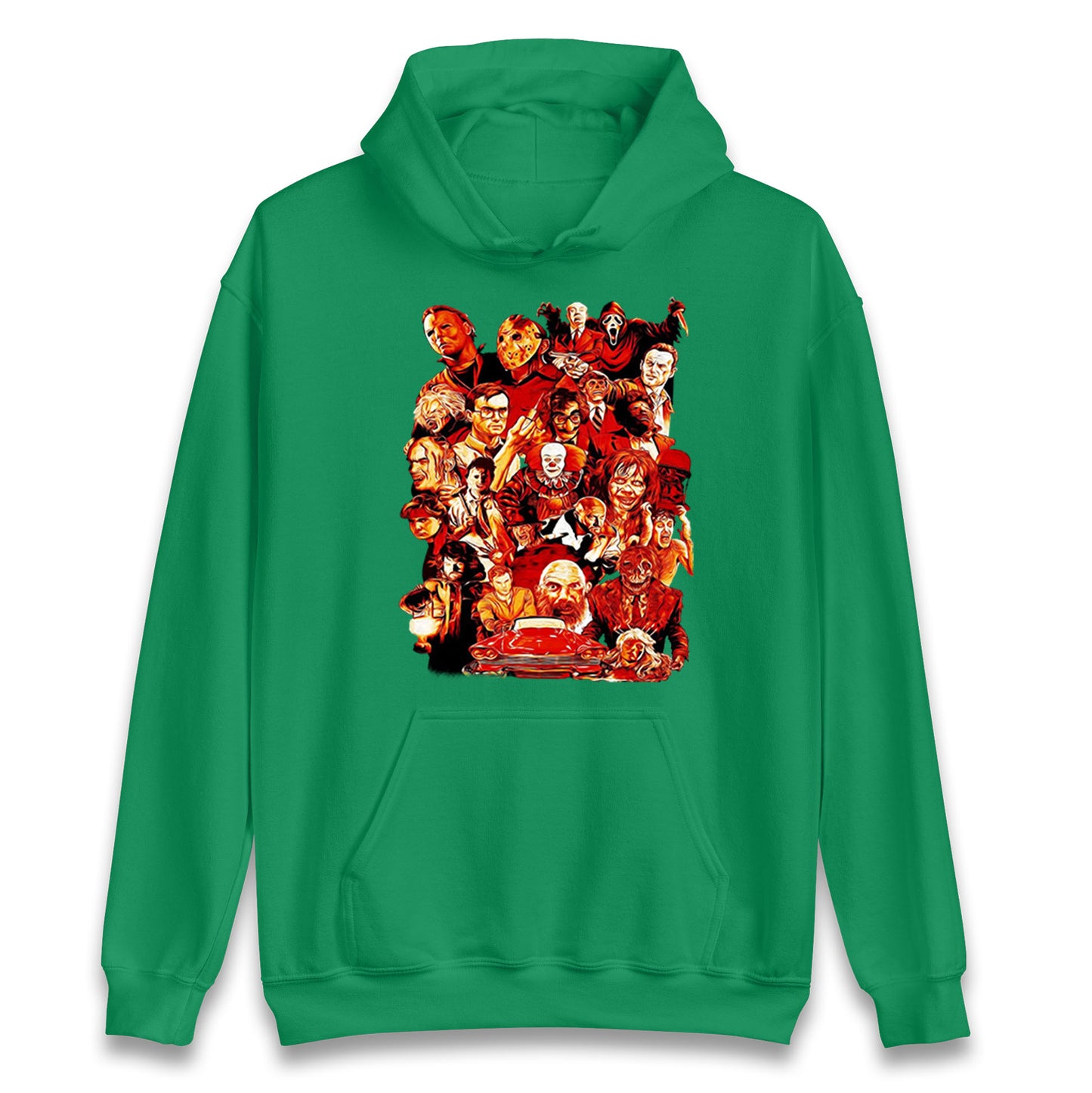 Horror Characters Halloween Unisex Hoodie