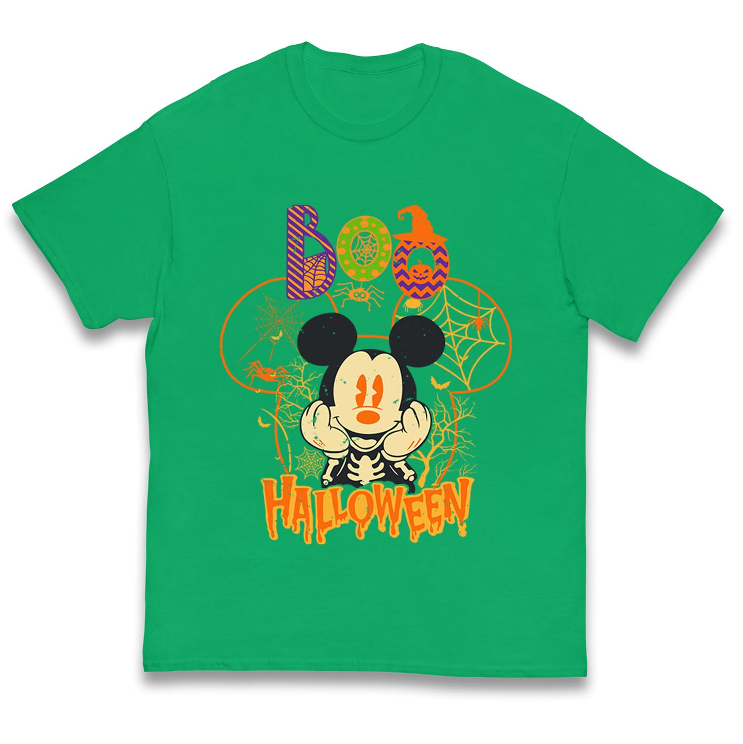 Mickey Mouse Boo Halloween Kids T Shirt