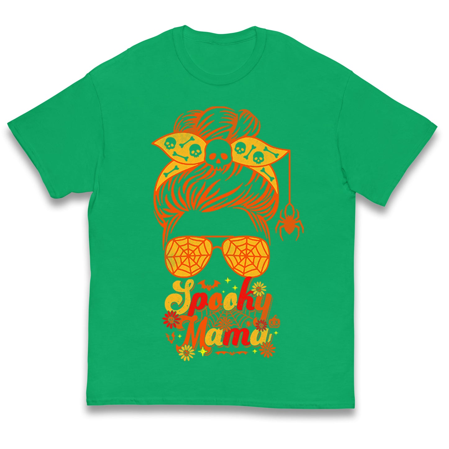 Spooky Mama Halloween T Shirt