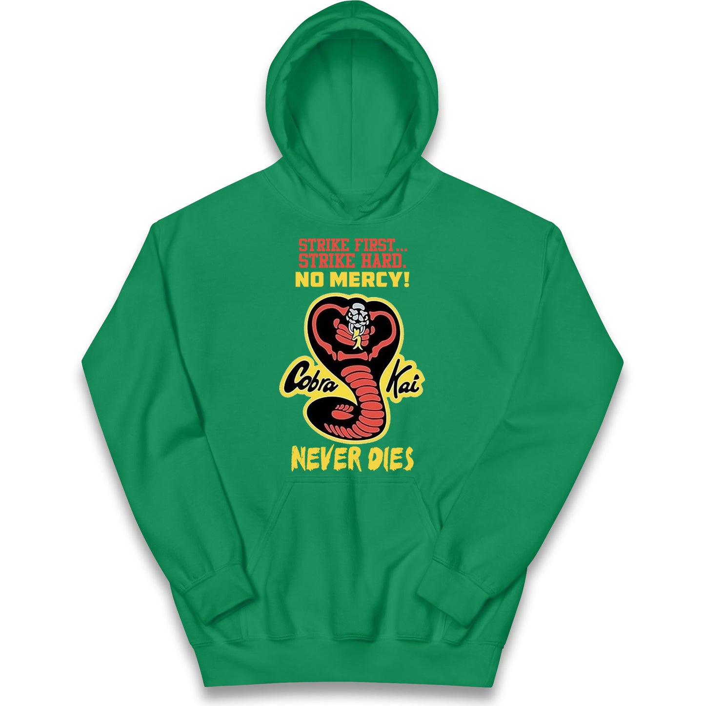 Cobra Kai Never dies Kids Hoodie
