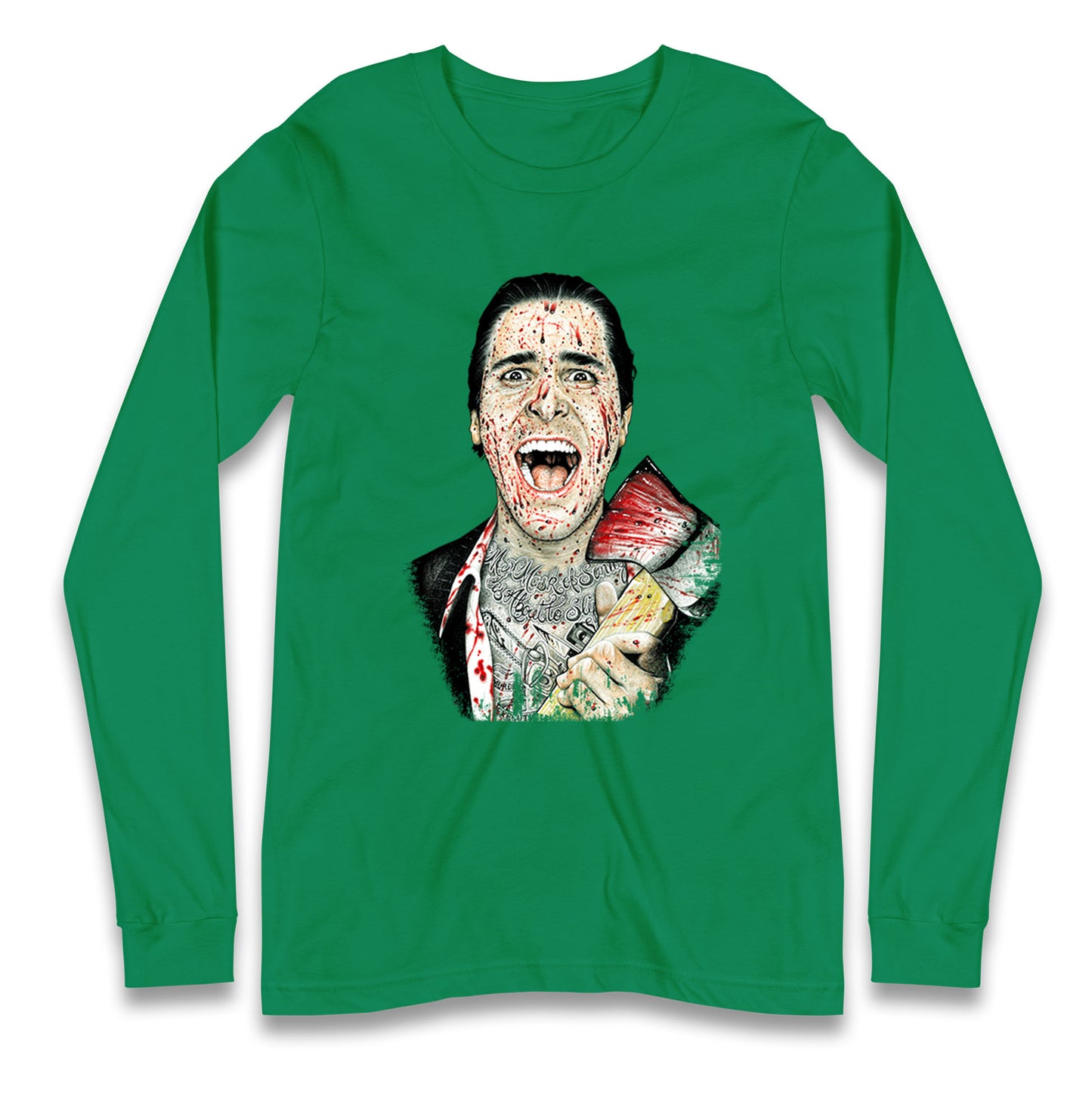American Psycho Halloween Long Sleeve T Shirt