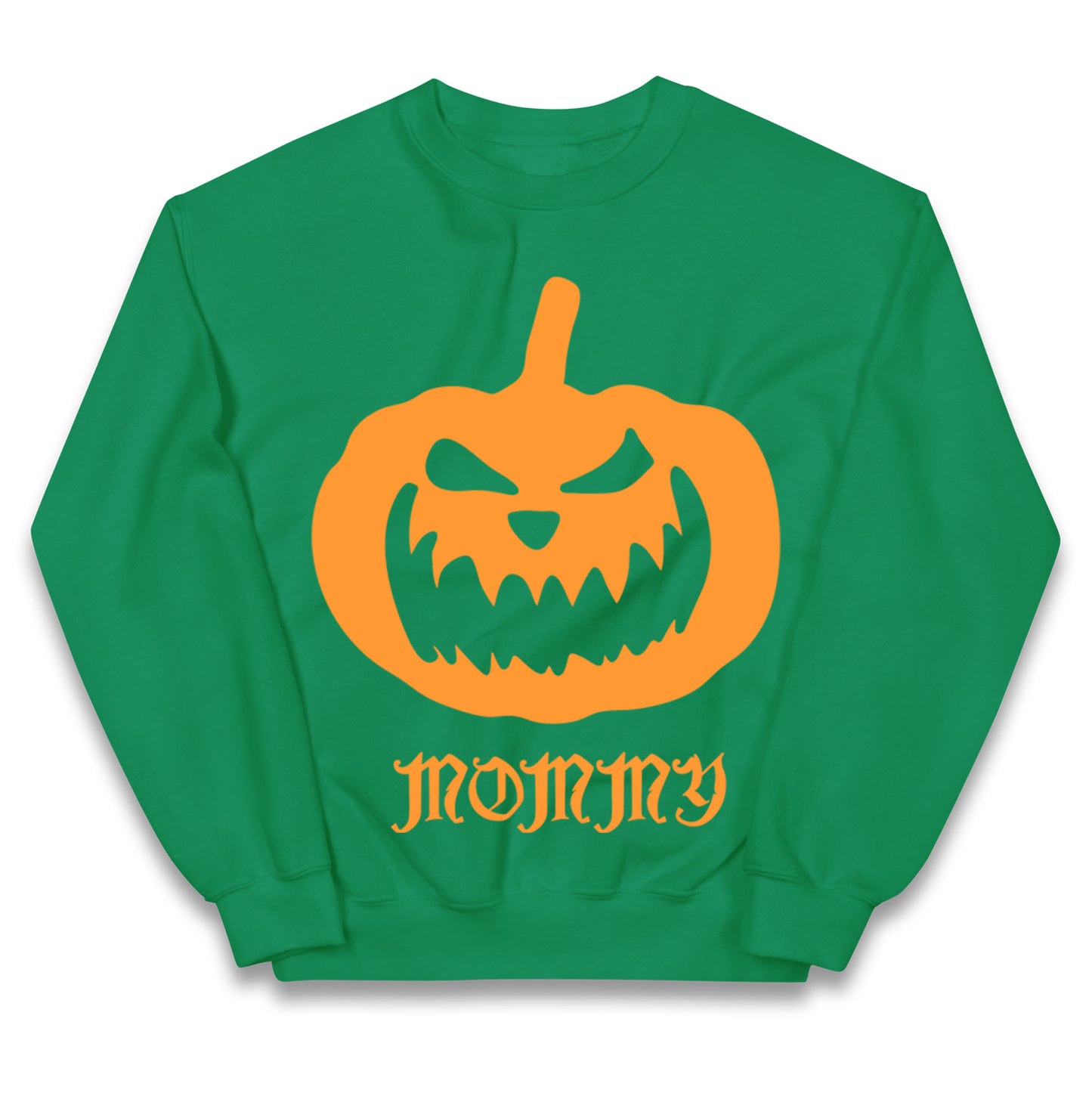 Scary Pumpkin Mommy Halloween Jumper