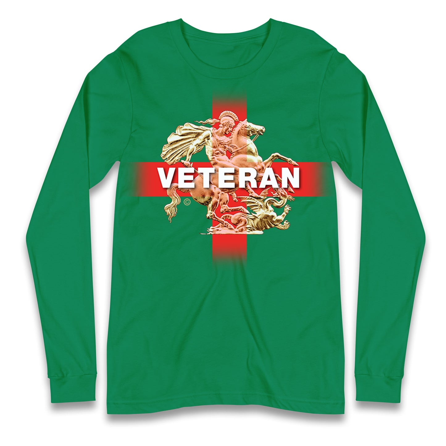 Veteran St George & The Dragon Long Sleeve T Shirt