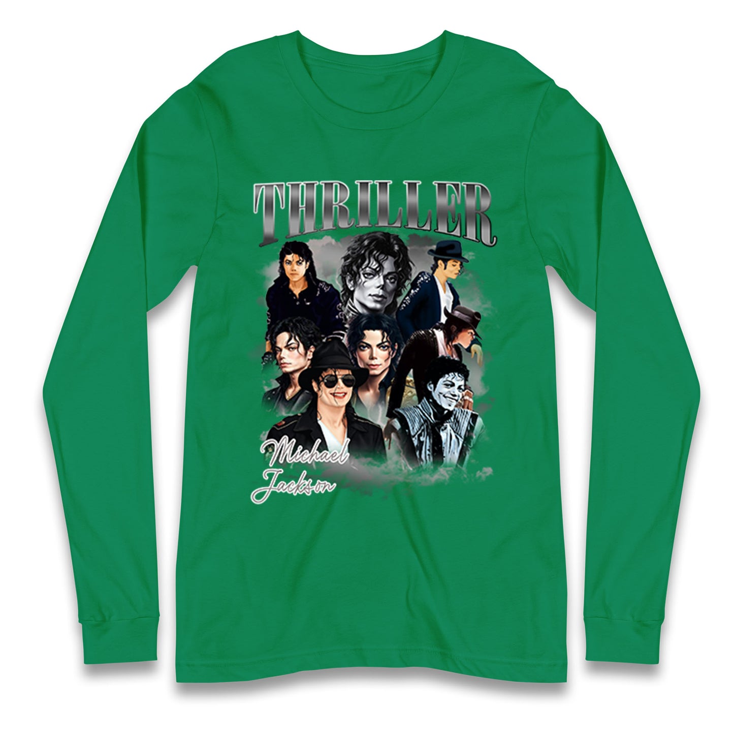 Michael Jackson Thriller Bootleg Long Sleeve T Shirt