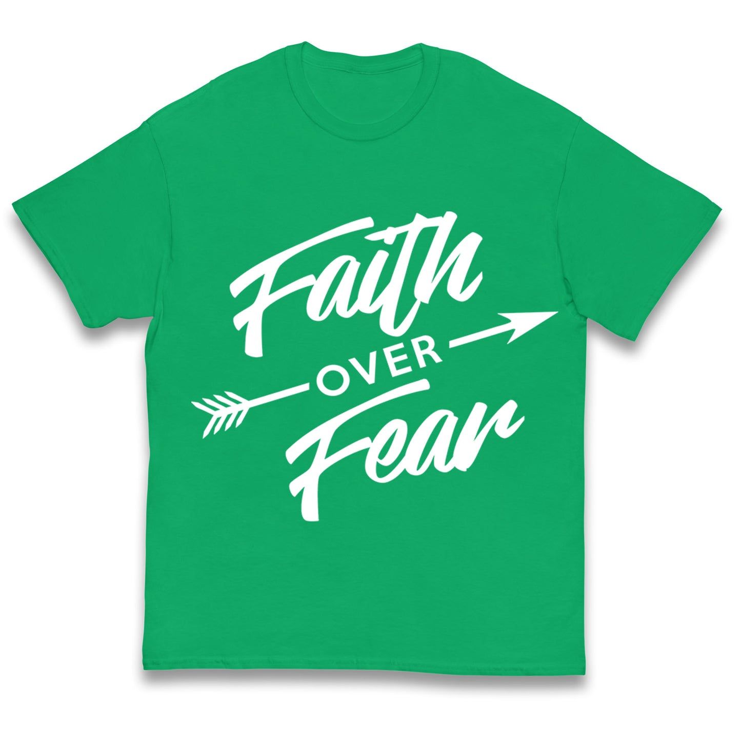 Faith Over Fear Kids T Shirt
