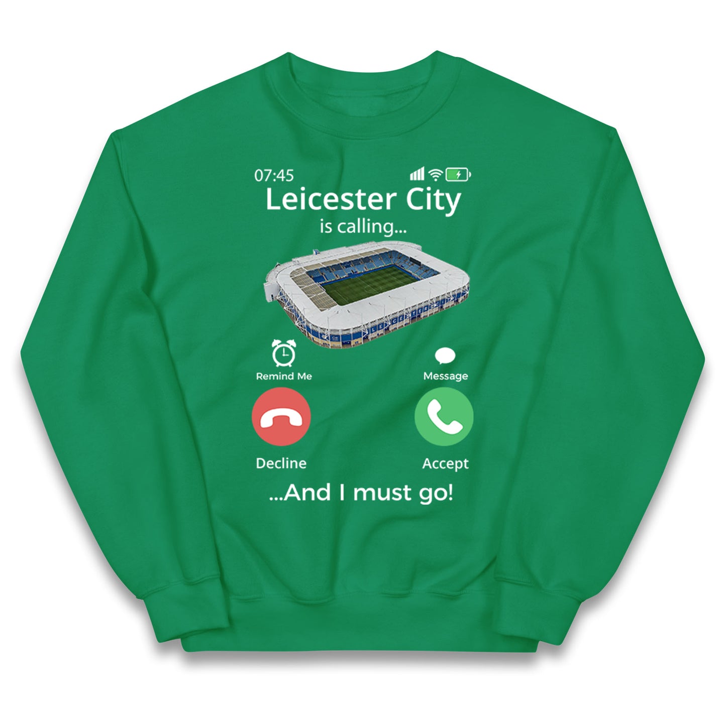 leicester city fc jumper