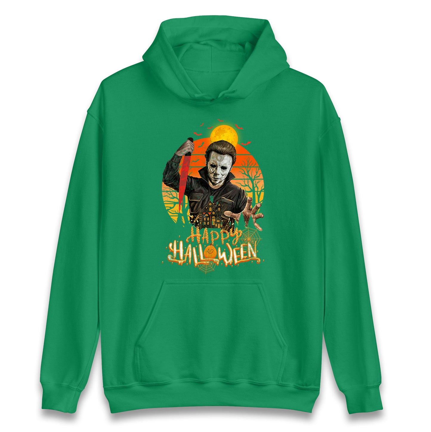 Michael Myers Happy Halloween Unisex Hoodie
