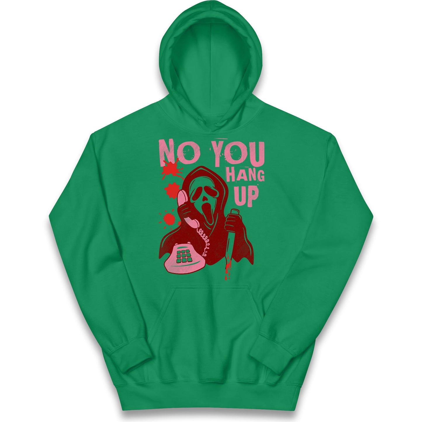 Ghost Face No You Hang Up Halloween Hoodie