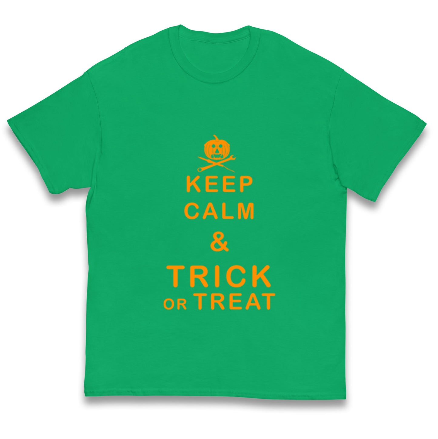 Keep Calm And Trick Or Treat Halloween T Shirt