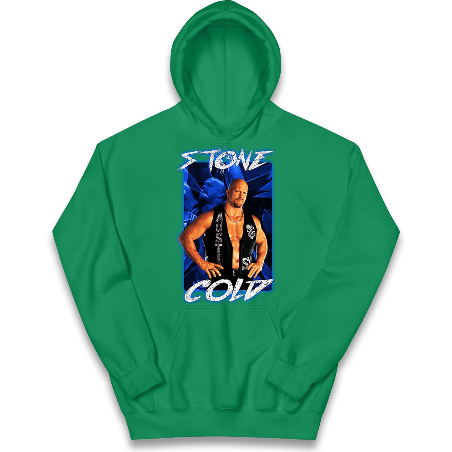 Stone Cold wwe Bootleg Kids Hoodie