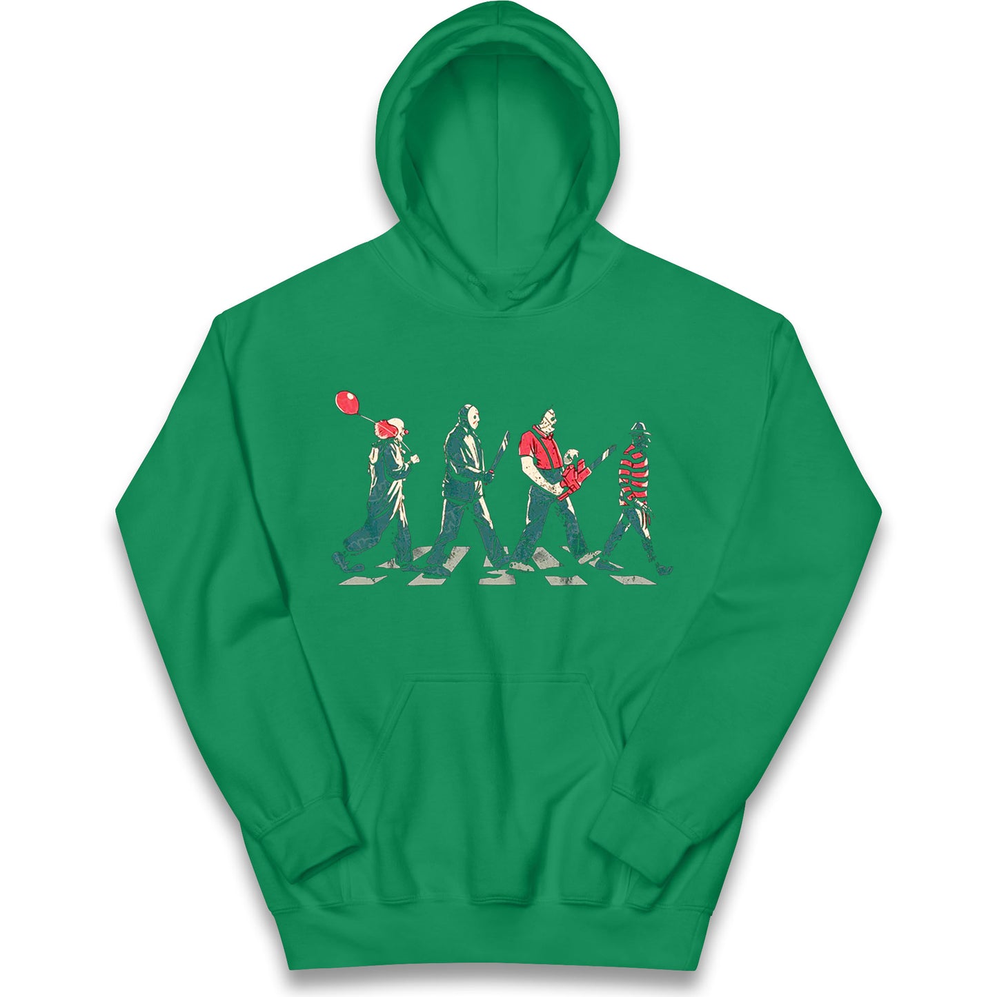 Horror Characters Friends Spoof Halloween Kids Hoodie