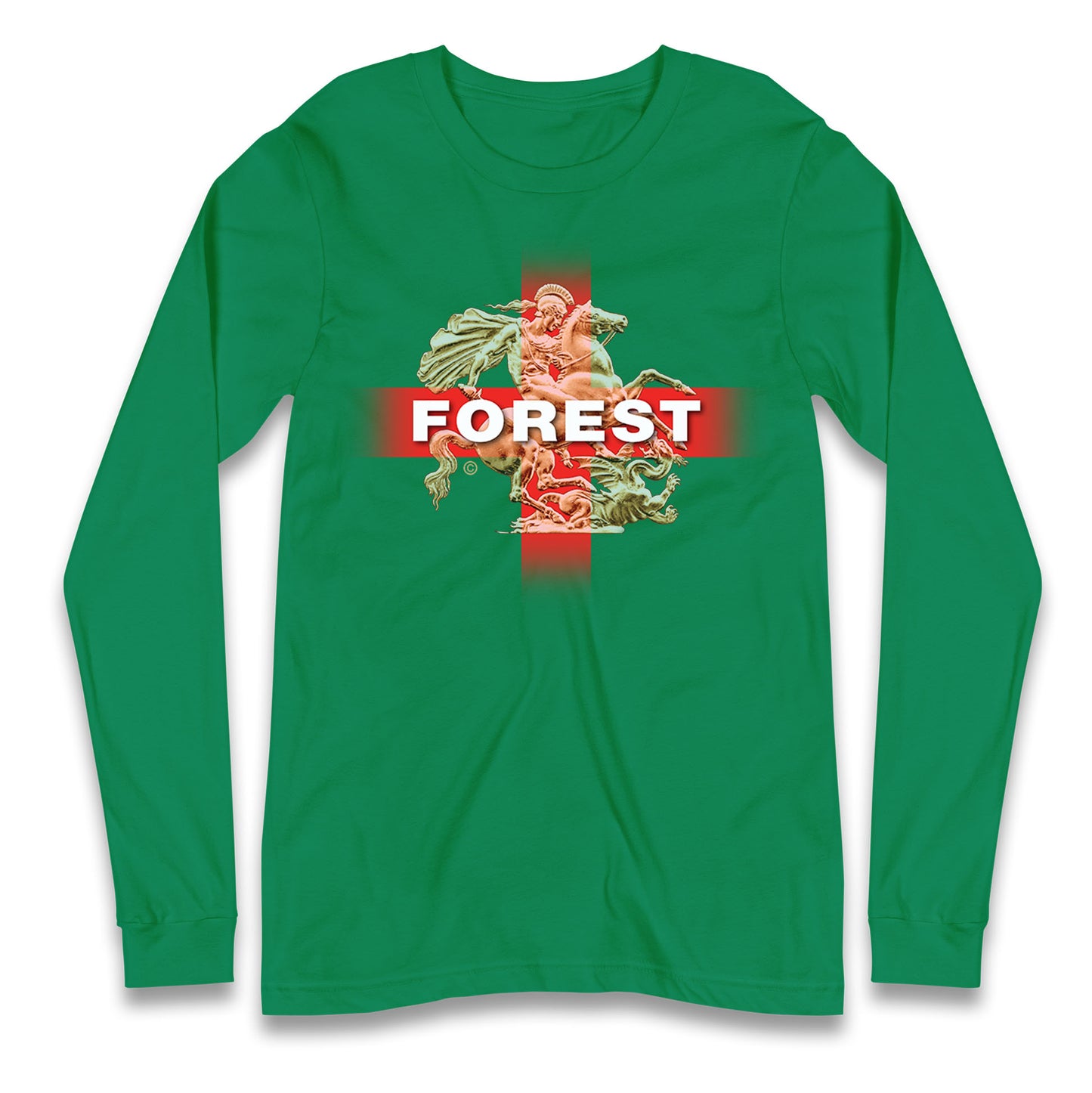 Forest St George & The Dragon Long Sleeve T Shirt