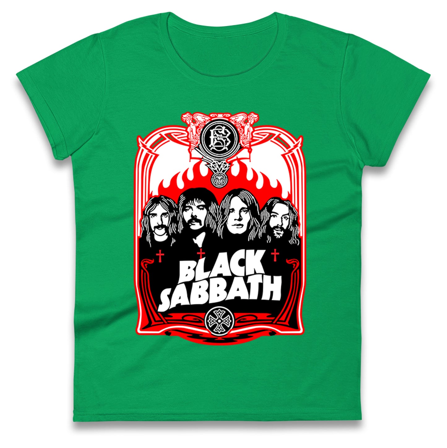 Black sabbath Band Ladies T Shirt
