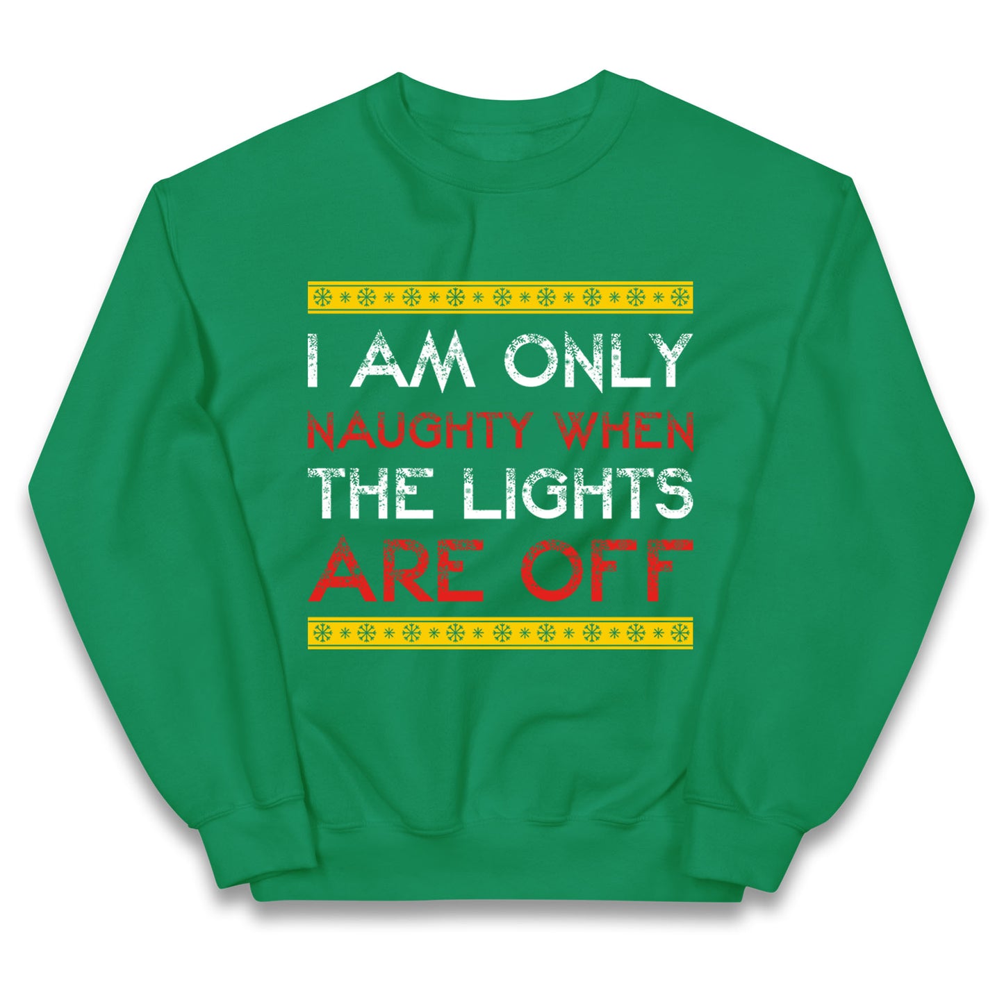naughty christmas jumper