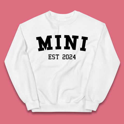 Personalized Mummy Mini Mother's Day Kids Jumper