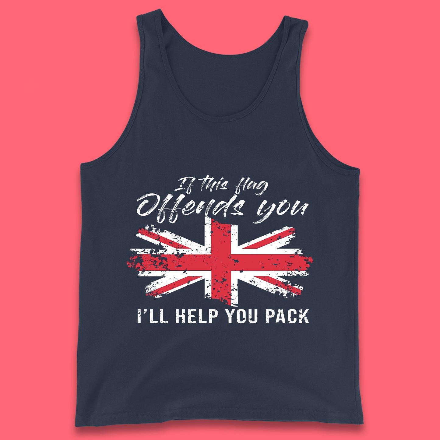 British Patriotic Tank Top Mens
