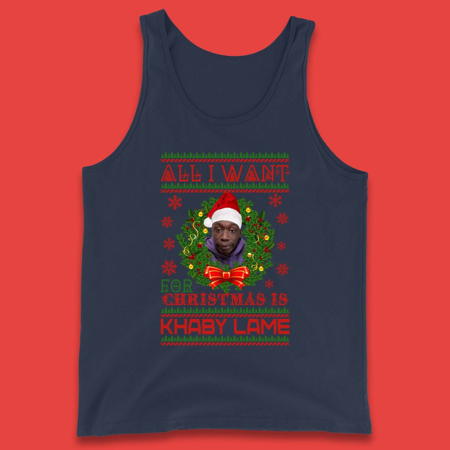 Want Khaby Lame For Christmas Tank Top