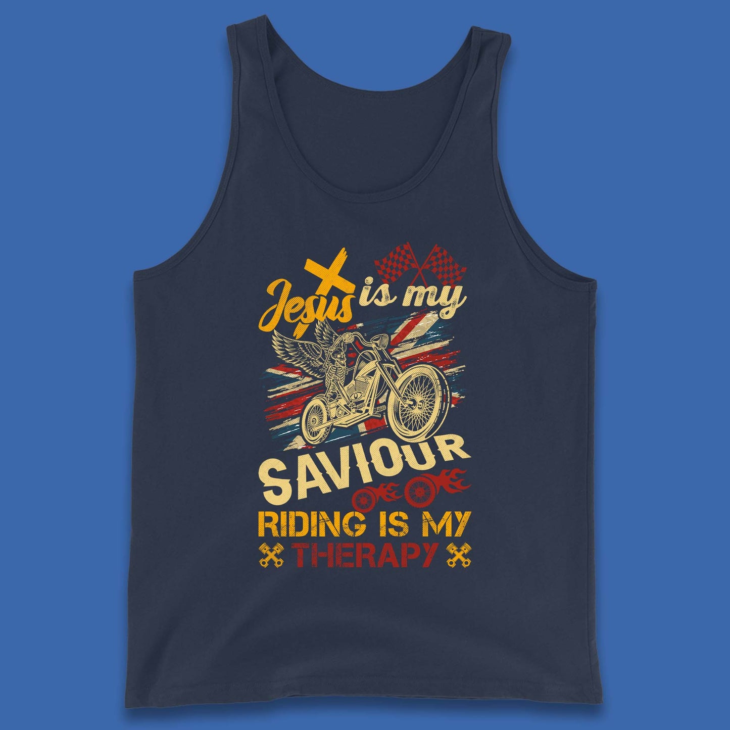 Riding Is My Therapy Tank Top