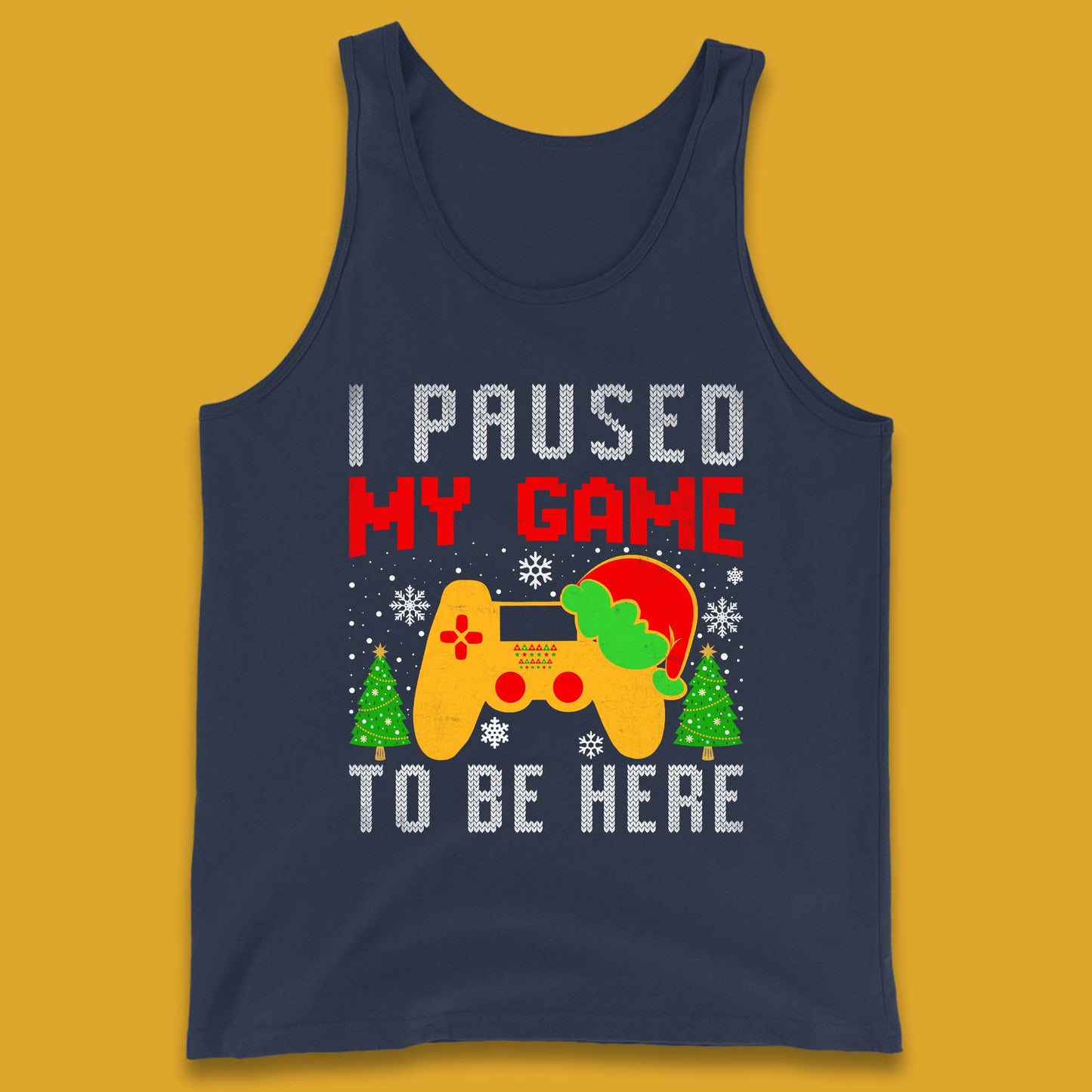 Gamer Christmas Tank Top