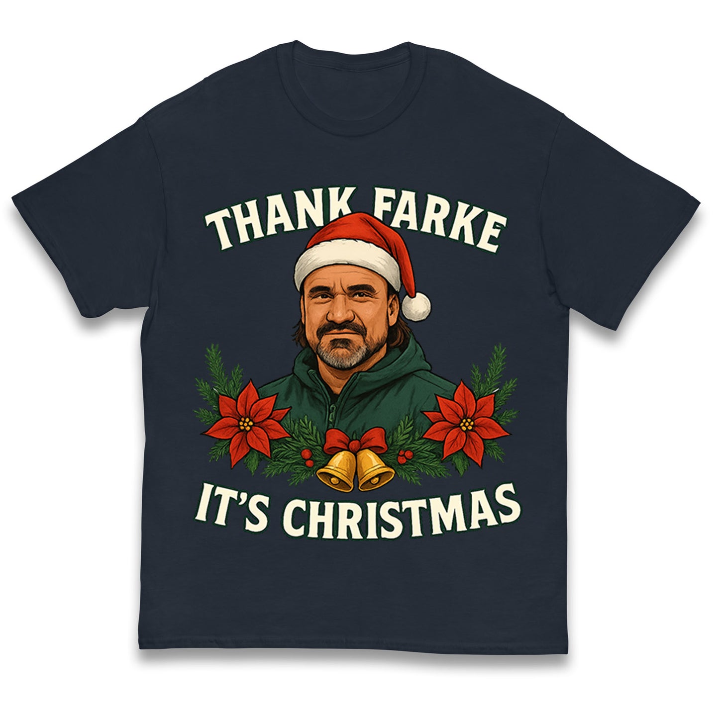 Leeds Utd Christmas Kids T Shirt